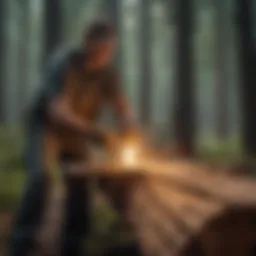 Innovative Timber Cutting Technique