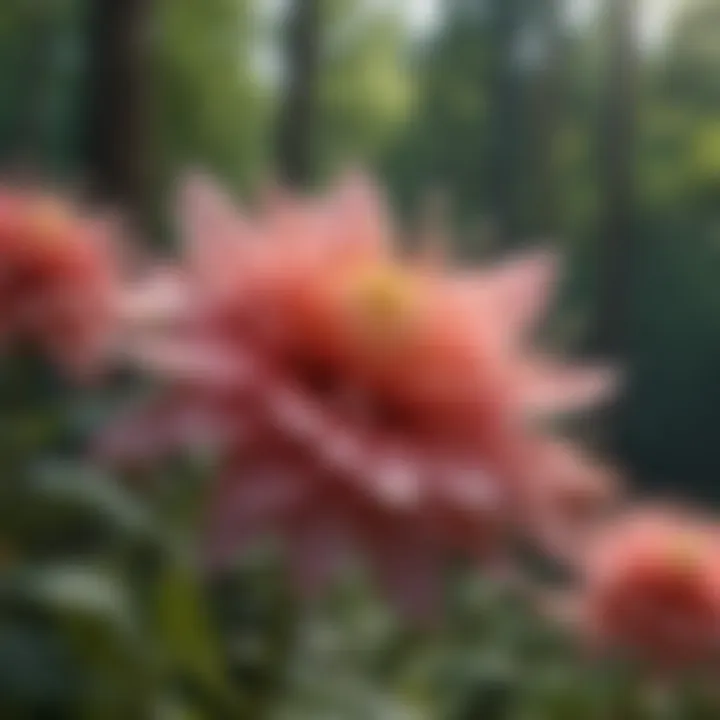 Detailed close-up of Linnea flower seeds in bloom