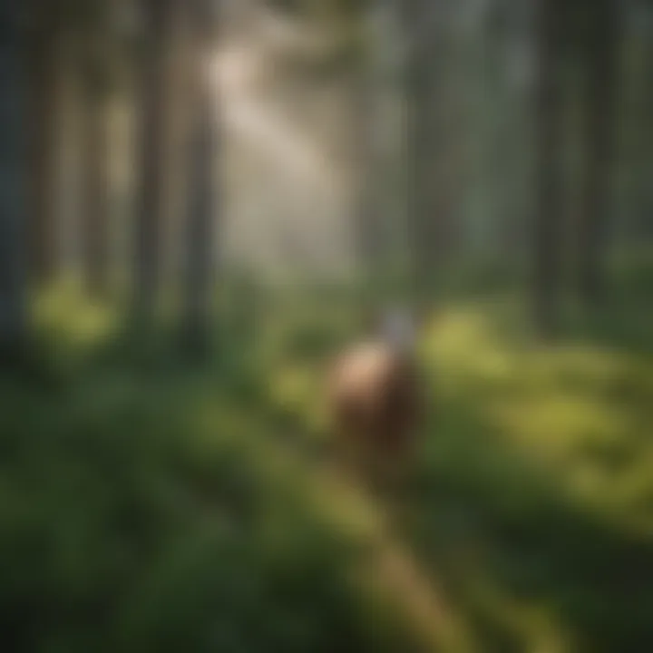 Livestock grazing in poison hemlock-free pasture