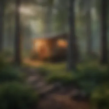 Enchanting Woodland Retreat Lush Forest Campground