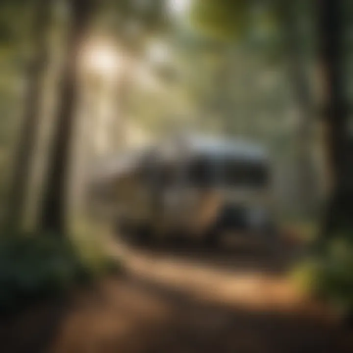 Lush Forest Camping Oasis