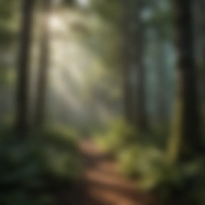 Lush Forest Canopy Providing Shade