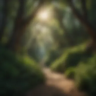 Lush Forest Trail in Azusa Canyon