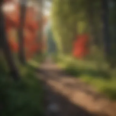 Lush Forest Trails in Red Lodge, Montana