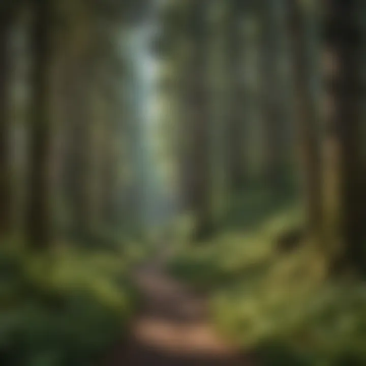 Lush Forests Along North Cascades Highway