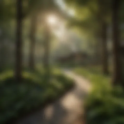 Lush Greenery at Hyatt Hotels