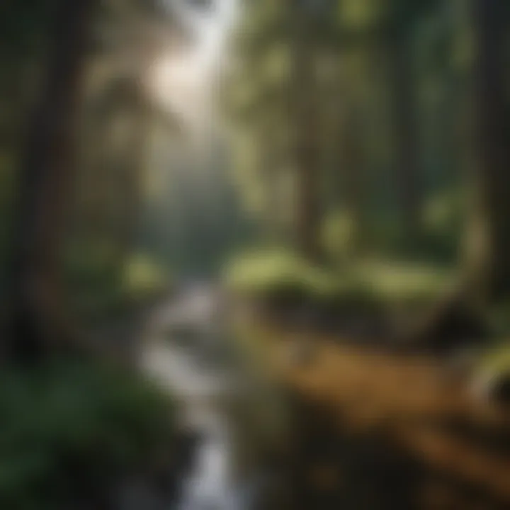 Lush Surroundings of Bear Creek