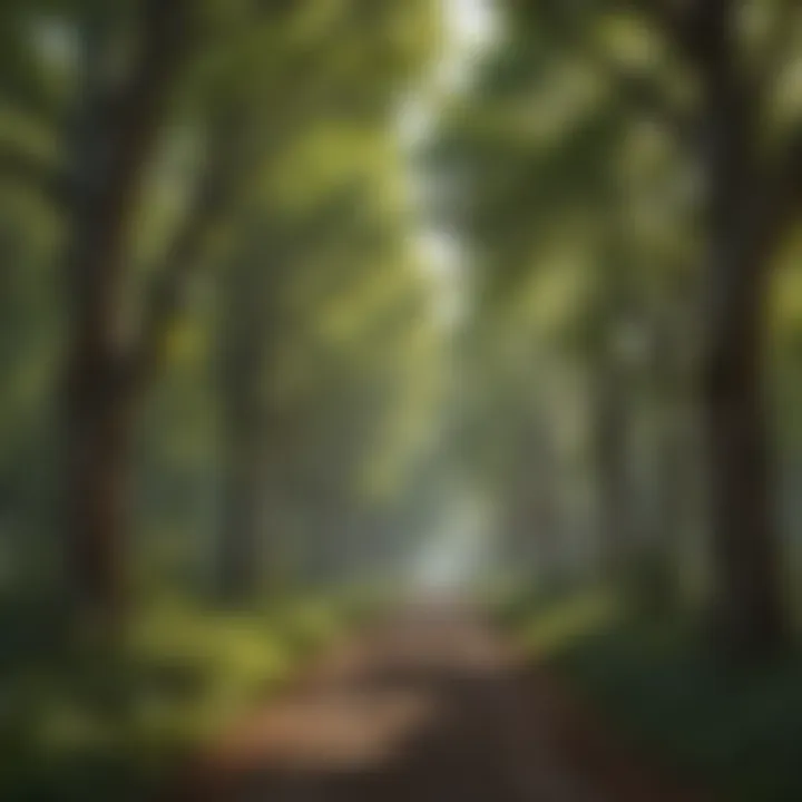 Lush Tree Canopy Before Removal