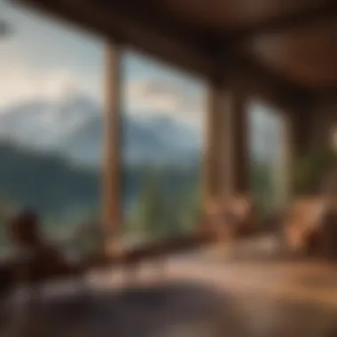 Elegance meets Nature Luxurious Suite Overlooking Olympic Mountains