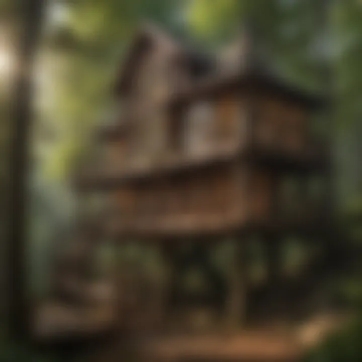 Elevated Elegance: Treehouse Haven in the Forest Luxury Treehouse Accommodation in Allegheny National Forest