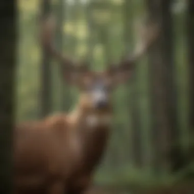 Majestic Buck in Tennessee Forest Majestic Buck in Tennessee Forest