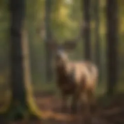 Majestic Buck in Virginia Forest