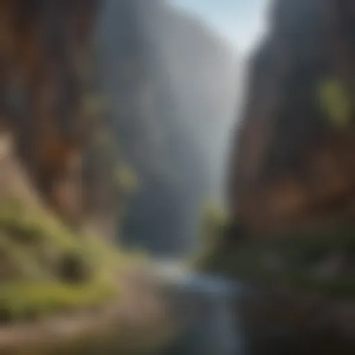 Majestic Canyon Walls of Snake River