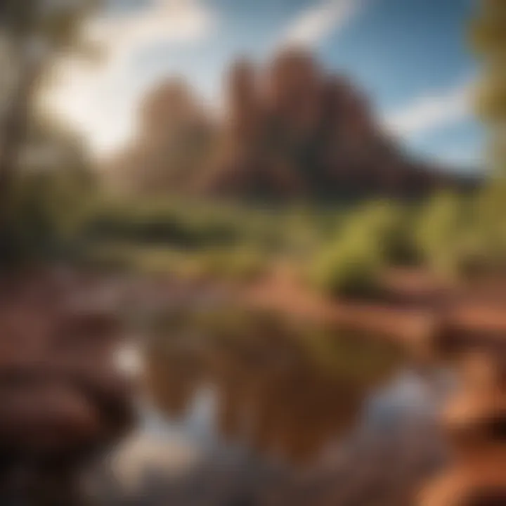 Majestic Cathedral Rock in Sedona Majestic Cathedral Rock in Sedona