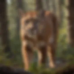 Majestic Cougar in its Natural Habitat