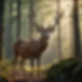 Majestic Deer in Virginia Wilderness