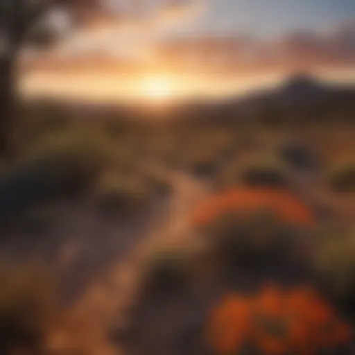 Majestic Desert Sunset in Texas