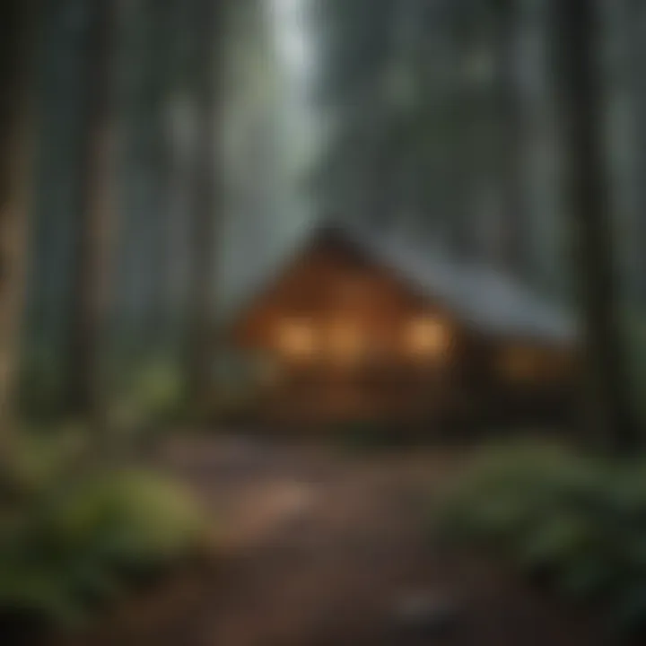 Majestic Forest Campground in Seattle