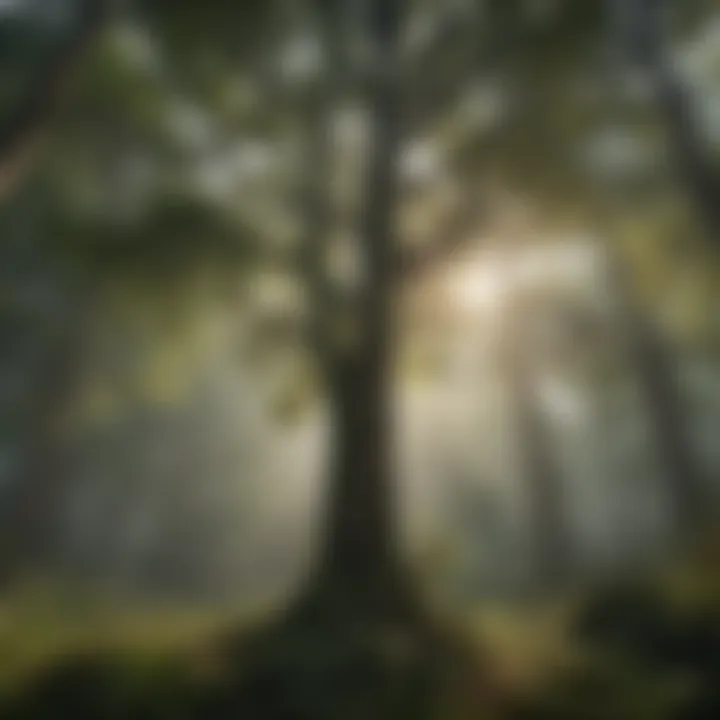 Majestic Forest Canopy at Camp Nederland