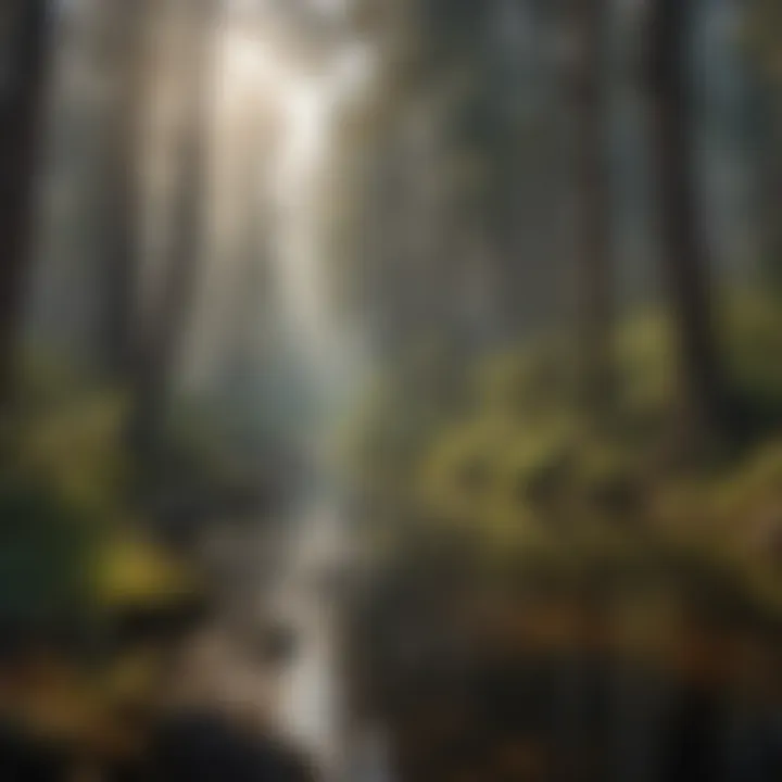 Majestic Forest View in Lake Isabella