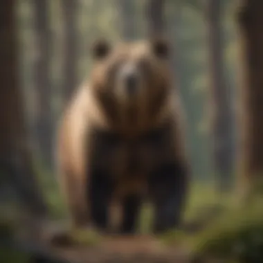Majestic Grizzly Bear Majestic Grizzly Bear in Sequoia National Park
