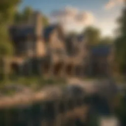 Majestic Lakeside Mansion at Lake Sherwood Michigan