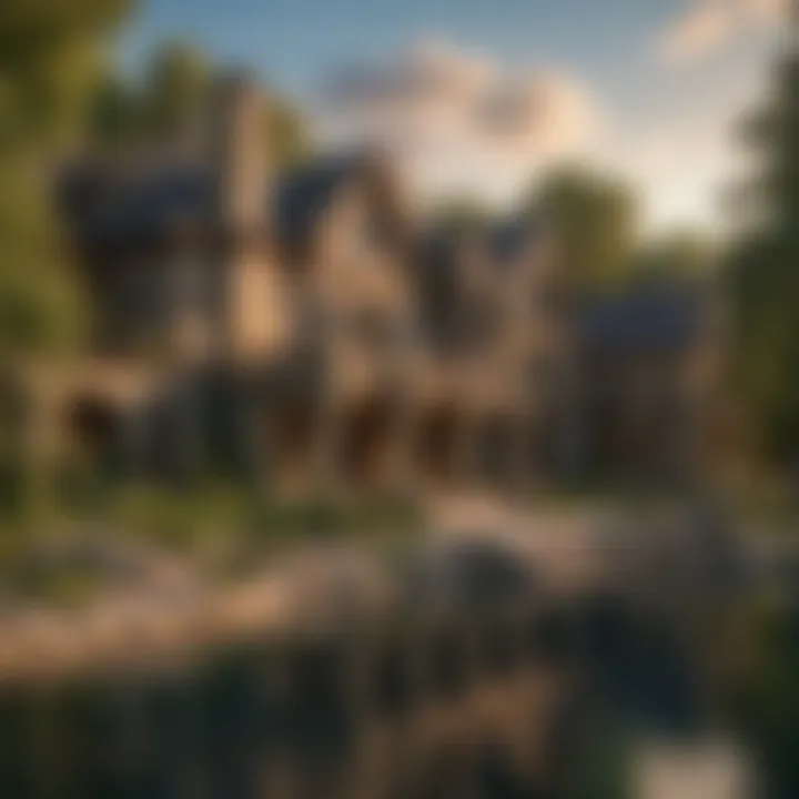 Majestic Lakeside Mansion at Lake Sherwood Michigan