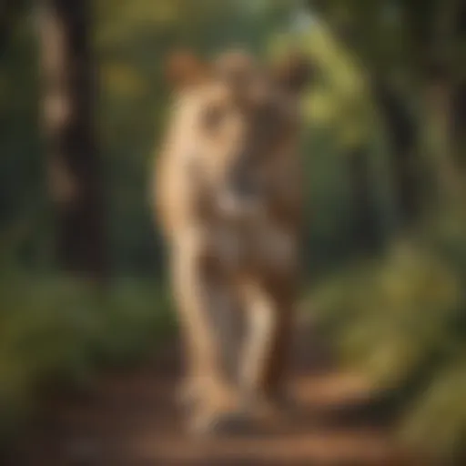 Majestic Lioness on the Prowl