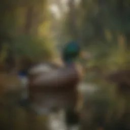 Majestic Mallard in Texas Wetlands