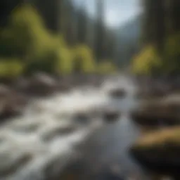 Majestic mountain landscape in Salmon, Idaho