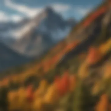 Majestic Mountain Peaks of Red Lodge, Montana