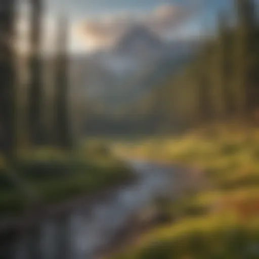 Majestic Mountain Views at Moose Hollow Lodge