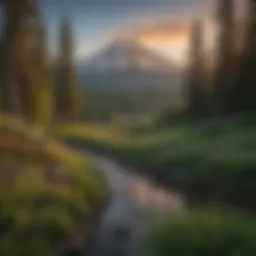 Majestic Mt. Hood at Sunrise
