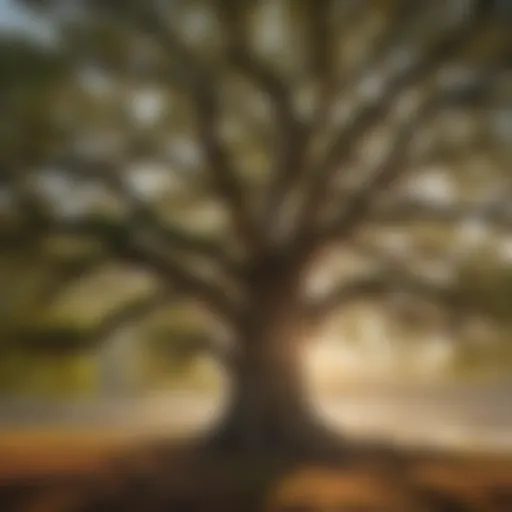 Majestic Oak Tree by Chewalla Lake