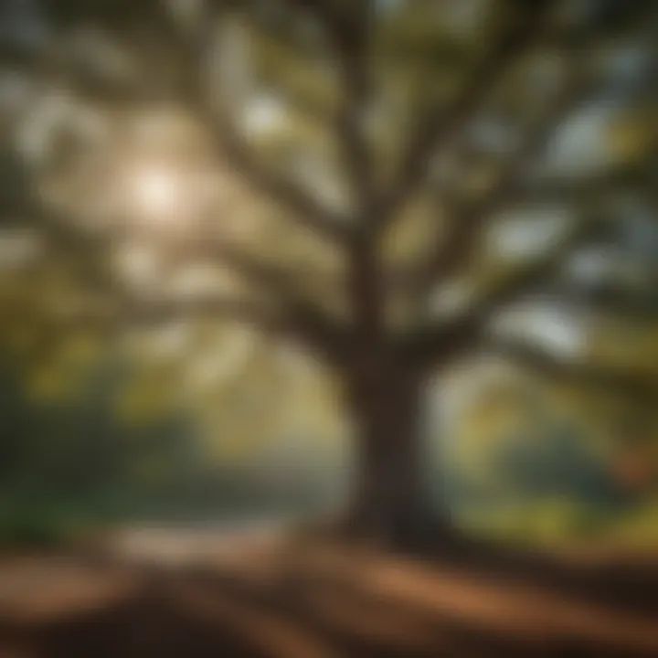 Majestic Oak Tree at Hampton Bay Pinnacle Park
