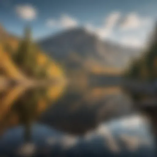 Majestic Peaks Reflection