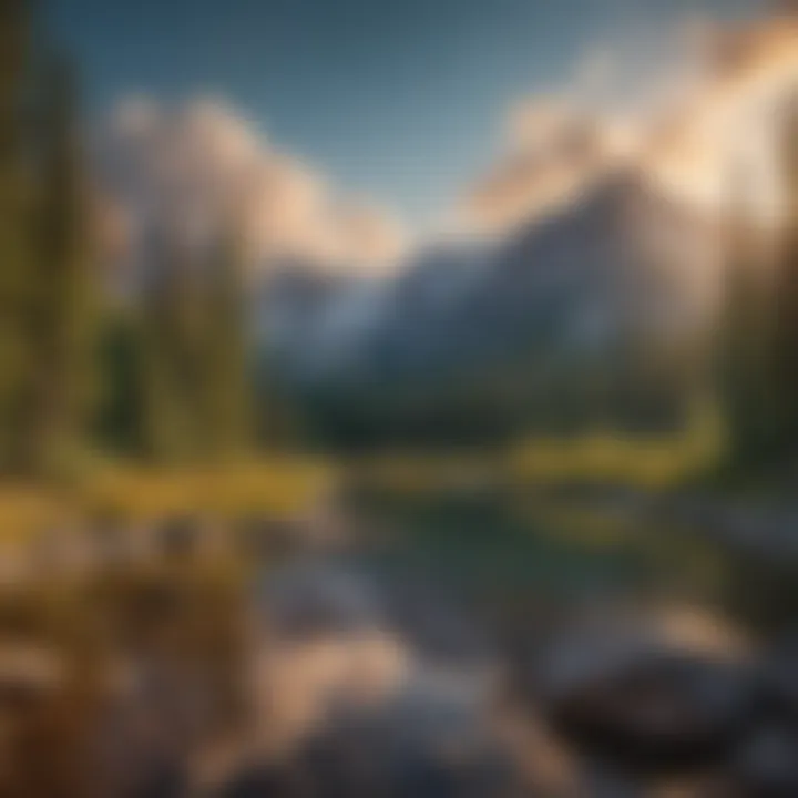 Majestic Peaks of the Rockies