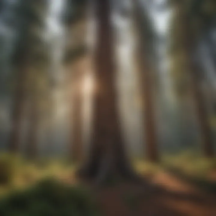 Majestic Pine Trees in Pine Valley Majestic Pine Trees in Pine Valley