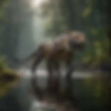 Majestic Predator Majestic predator in lake ecosystem