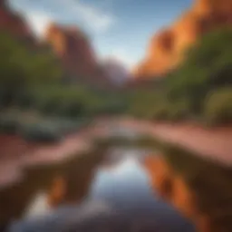 Majestic Red Rock Formations in Sedona
