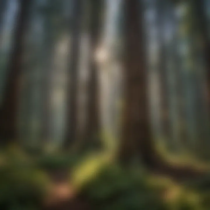 Majestic Redwood Forest