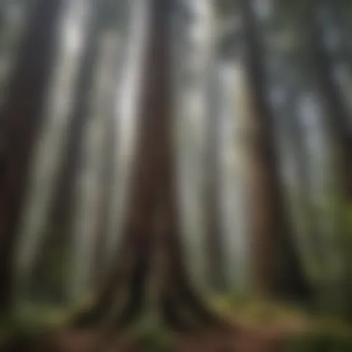 Majestic Redwood Trees in Northern California
