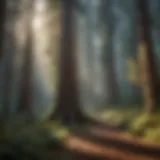 Majestic Redwoods in American Forest
