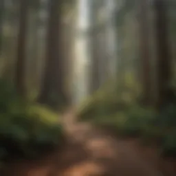 Majestic Redwoods at Cedar Point Park