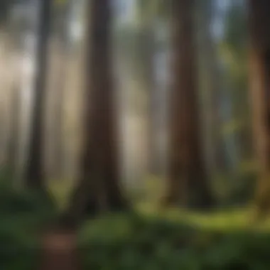 Majestic Redwoods in Figueroa Forest