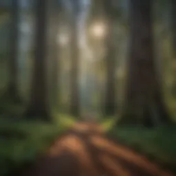 Majestic Redwoods in Grants Pass