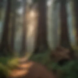 Majestic Redwoods in Northern California