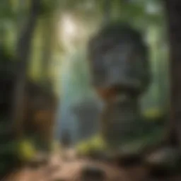 Majestic Rock Formations in Shawnee National Forest