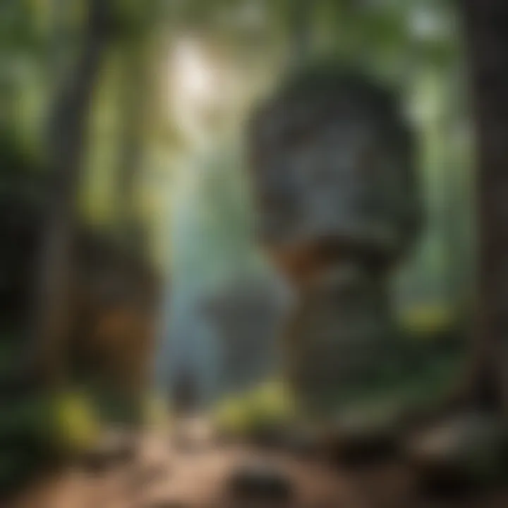 Majestic Rock Formations in Shawnee National Forest