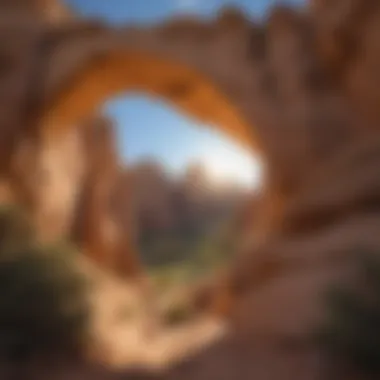 Majestic Sandstone Arch in Colorado